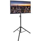 Standtv55t Black Tv Ceiling Wall Mounts Tripod Display Portable 818538020694