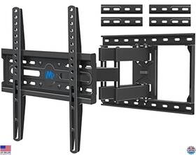 B07ywwxfl1 Stanley Full Motion Tv Wall Mount For 32-65 Inch Tvs Swivel And Tilt Vesa 400x400mm