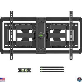 B0cwgsn91s Stanley Ultra Slim Full Motion Tv Wall Mount 37-90 Inch Led/4k Dual Swivel 6 Arms Vesa