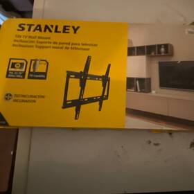 Tms-01717t Stanley Tilt Tv Wall Mount Black For Flat And Curved Tvs Up To 70 Inch