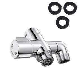 Stanweemix 0fsq001 Solid Brass 3 Way Shower Arm Diverter Valve For G1/2 Chrome