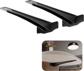 Sb-titan-18 Starby Titan Heavy-duty Support Brackets For Granite 18 Inch Black
