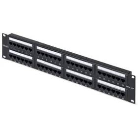 Startech 065030915076 Cpanel48 48-port 2u Rackmount Cat6 Patch Panel - Rj45 Utp 110 Punc