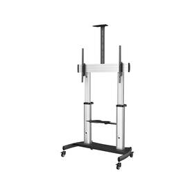 Stndmtv100 Startech Steel Pedestal Tv Stand Screens Up To 100 Inch Black/silver