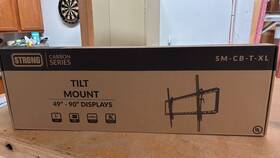 Ermtx1-01b Strong Tilt Mount For Tvs 49 Inch To 90 Up 200lbs