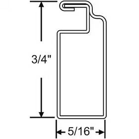 90h-224 Strybuc Tube 8ft Screen Frame White