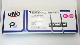 Un-w6000mb2460t Sumar International Inc. Uno Innovations Tilting Wall Mount Kit For 24 Inch To 60 Tvs Slim Profile 75 Lbs