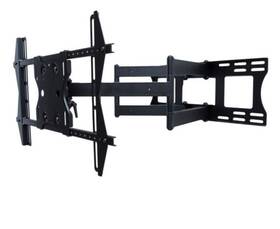 Sb-wm-art2-l-bl Sunbrite Large Dual Arm Articulating Outdoor Wall Mount Black