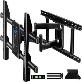 S4601 Supcline Heavy Duty Full Motion Tv Wall Mount For Most 42 Inch 80 Flat Tvs Fits 824 Wood