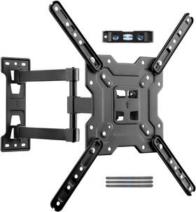 Suptek 313026126143 Tv Wall Mount Swivel And Tilt Full Motion For Most 23 To 55 Inch