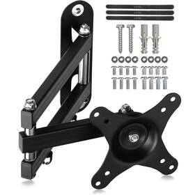 Suptek 806742646748 Tv Wall Mount Swivel Tilt Rotation Full Motion Adjustable Articulating
