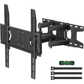 Suptek Ma001 Full Motion Tv Wall Mount For 32-60 Inch Tvs Swivel And Tilt Adjustable Bracke