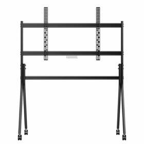 S50mcma0 Sylvox Outdoor Tv Y-type Rolling Cart 65-120 Inch 330lb Steel 4 Casters