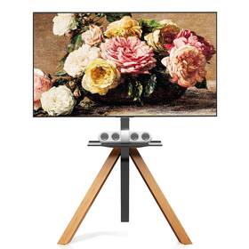 Sythdio 758451878135 Tripod Easel Tv Stand For 32 To 75 Inch Lcd Led Oled Screen Modern Floor