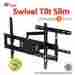 T-ak664 Texonic Full Motion Slim Tv Wall Mount Bracket Lcd Plasma 37 70 0635682629760