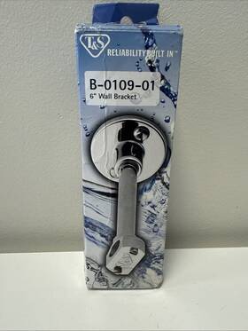 B-0109-01 T & S B010901 And 6 Inch Wall Bracket