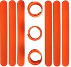 Ta-ssb9 Theawristocrat Orange Silicone Slap Bracelets Soft Safe For 688474615571