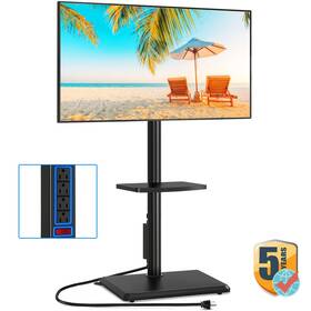 Tavr-furniture 705598013318 Floor Tv Stand With Mount For 32-60 Inch Tvs Up To 88 Lbs Office Swivel