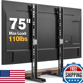 B08kg522pr Tavr Furniture Universal Tabletop Tv Stand Mount - 20-75 Inch Tvs 110lbs Vesa 800x600mm