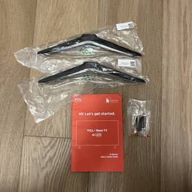 Tcl 65s451/65s453/65s455 65 Inch Roku Tv Base Stand For 4-series With Screws Original New In Package