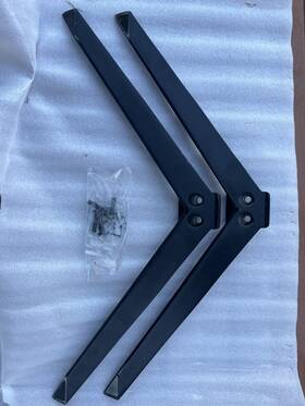 68-756820-1ca Tcl 687568201ca 75r617 75s425 Tv Stand Legs No Screws