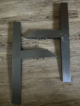 A01556-0 Tcl 85x11g Oem Tv Stand Base Legs For 85 Inch T L Vision
