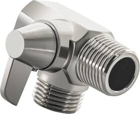 Tearel 770523243054 2 Way Shower Arm Diverter Valve For Hand Held Showerhead Brushed Nickel