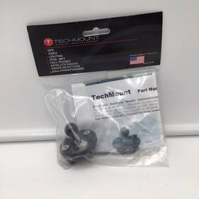 4-81002 Techmount 451221 Accessory Mounting Systems Surface Mount Kit - Black