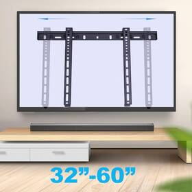 Tengsun 741421011786 Wall Mount Tv Monitor Bracket With Tilts And Extends For Most 32-60 Inch Led
