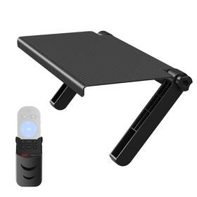 Tiebutie 422240849531 13-inch Wide Platform Tv Top Shelf - Adjustable Cable Box For Wall Moun