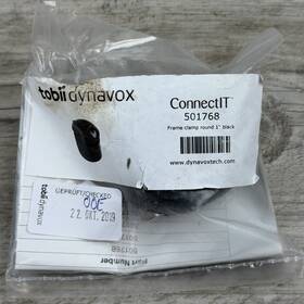 501768 Tobii Dynavox Connectit Cnct-it Chair Frame Clamp Round 1 Inch Black 1b
