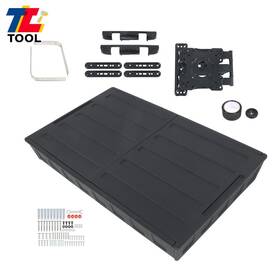 Tl9145438 Tool Library 45-55 Inch Outdoor Tv Hard Cover Weatherproof Protection For Television Solid
