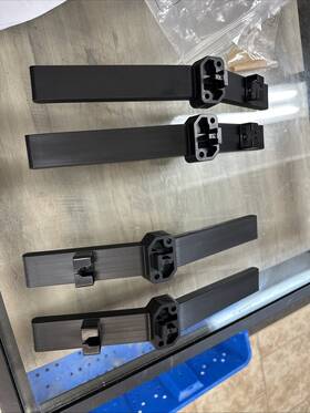 1006426590 Toshiba Smart Tv 50 Inch -55 Stand Base Legs With Screws 2 Sets Black Oem Parts New