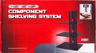Cc-s3 Triple Wall-mount Shelf Set System Ready Mount Black