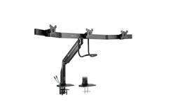 Tripp Lite Dmpdt1732am Safe-it Triple Display Desk Clamp 17-32