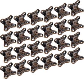Tscp-5401 Tsnamay 24pcs Detachable Corner Brace Zinc Alloy 1.36 Inch X0.79 X0.87 Red Bronze 24p