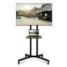 Tsy1500 Showmaven Adjustable Tv Stand Mobile Cart Mount Wheels For
