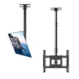 Tv Ceiling Mount Adjustable Bracket Wall Fits 32-70 Inch Lcd