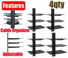 Tv Shelves Home Huge Shelf Mount 3 Wall Lot Center Entertainment Tier Component