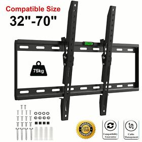 Dw9010973bk Tv Wall Bracket Mount Slim For 32 37 40 42 43 46 47 48 50 52 55 60 65 70 Inch