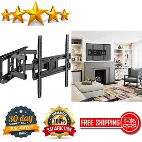 243523121 Tv Wall Mount Bracket Full Motion Dual Swivel Articulating Arms Extension Tilt