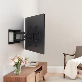 312431 Tv Wall Mount Full Motion Swivel 15 Degree Tilting For 50inch To 86inch Flat Panel