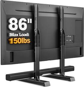 Tvon 445020325352 Universal Tv Legs Table Top Stand Base With Height Adjustable For Most 37 To