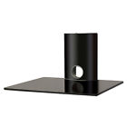 Tvs-tux1b Tv Glass One Shelf Shelves Audio Dvd System 696222844371