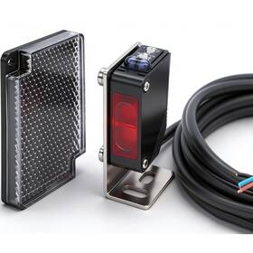 Twidec 704768699567 Twidec/ 0-2m Adjustable Indoor Wall Mounted Photoelectric Beam Sensor Npn No Or