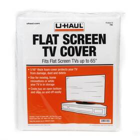 U-haul 313047622631 New Flat Screen Tv Cover Fits Screens Up To 65 Inch