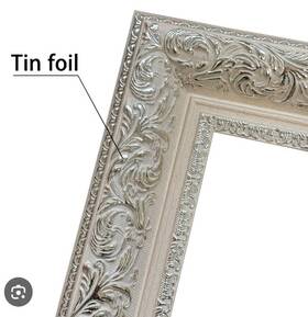 Undine Gallery Frm-sf-d1009-65 Champagne Gold Leaf Style Tv Frame 65 Inch Samsung Sony& Lg Or Less 57.2 X32.6