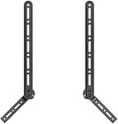 Universal Adjustable Sound Bar Mount Bracket For Mounting Above Or Under Tv