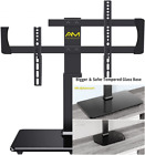 Aptvs07 Universal Tv Stand For 32-70 Inch Lcd Led Oled Tvs Tabletop Black