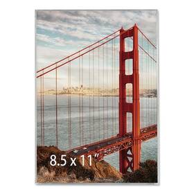 Unv76890 Universal Clear Box Frame Plastic 8 1/2 X 11 Insert